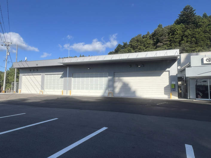 サービス工場、完成しました